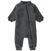 Merino overal na zips bez kapucne tmavo šedý Anthracite Melange Mikk-Line Veľkosť: 62