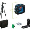 Bosch Líniový laser GLL 20-22 G + LB 10 + BT 150, kartón, batérie AA 0601065601