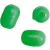 Aquantic oválky Fluo Beads zelená 7 x 10 mm 20 ks
