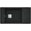 FRANKE FRANKE - Fresno Fragranitový drez FSG 611-88, 88x50 cm, matná čierna 114.0651.012