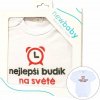 Body s potlačou New Baby najlepší budík na svete - darčekové balenie, 74 (6-9m)