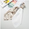 Gumička do vlasov Elegant biela, dlhá