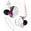 KZ ZSN Slúchadlá s mikrofónom (Silver/Purple) (KZ03F)