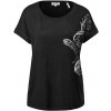 Dámske tričko s.Oliver, RL T-SHIRT čierna,strieborná 38