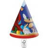 Procos Párty klobúčiky Sonic 6ks
