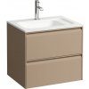 Laufen Meda Umývadlová skrinka 57 cm, Cappuccino H4216720114651