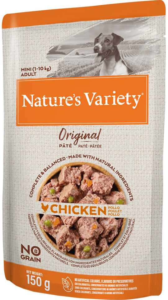 Nature\'s Variety Original Paté No Grain Mini kuracie 16 x 150 g