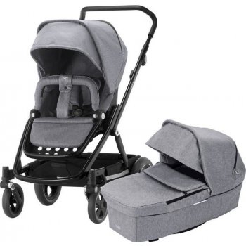 Britax kombinovaný Go Next 2 2018 + autosedačka grey melange black