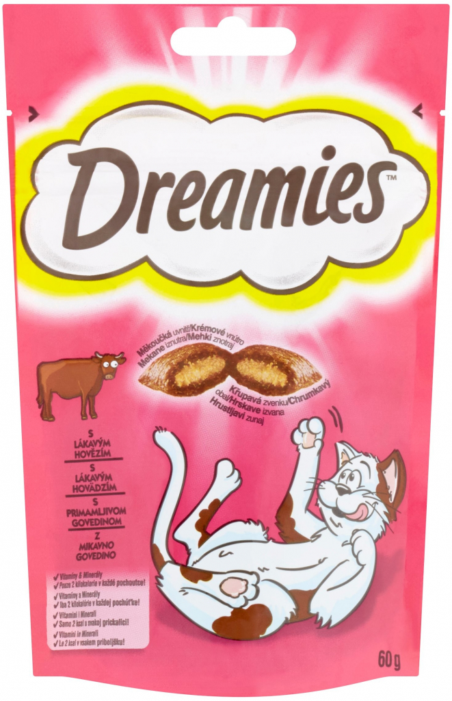 Dreamies s hovädzím mäsom 60 g