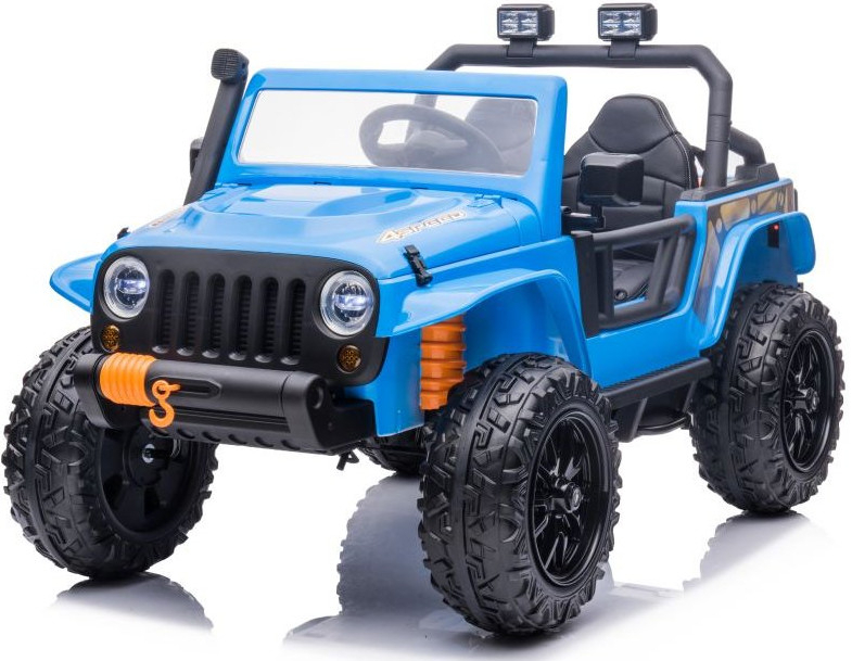 Mamido Elektrické autíčko jeep 4Speed 4x45W modrá