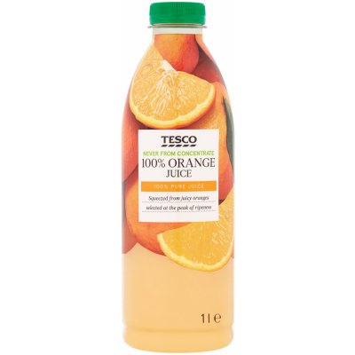 Tesco Value 100% pomarančová šťava 1 l od 1,49 € - Heureka.sk