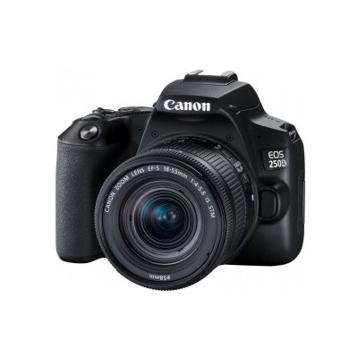 Canon EOS 250D + EF-S 18-55mm f/4-5,6 IS STM čierny + SD karta 16GB ZADARMO