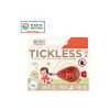 TICKLESS KID Ultrazvukový odpudzovač kliešťov pre deti oranžový