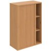 Policová skriňa Strong L, 80x115,2x40 cm, buk/buk