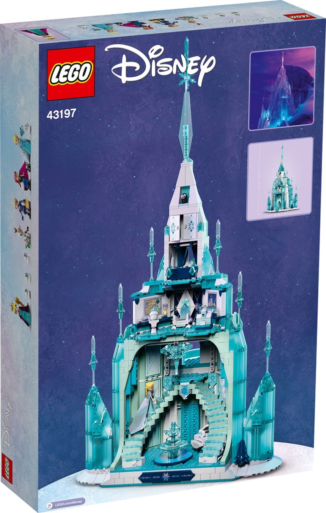 LEGO® Disney 43197 Ľadový zámok od 161,13 € - Heureka.sk