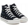 Dámske tenisky Converse CTAS Eva Lift Hi Black A12608C čierne