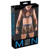 Svenjoyment Bondage Set Pánsky XL Čierny s Modrými Akcentmi