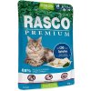 Rasco Premium Cat Pouch Sterilized Cod Spirulina 85 g