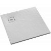 Schedline Protos White Stone štvorcová sprchová vanička 80x80 cm biela 3SP.P1K-8080/B/ST-M1/B/ST