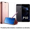 Otváracie Púzdro Luxria Clear View pre Huawei - Ružové pre Huawei: P10