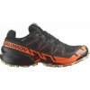 Salomon Speedcross 6 Gtx black/shocking 478795 pánské nepromokavé běžecké boty do terénu 47 a 1/3 EUR
