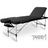 Skladací masážny stôl TANDEM Basic ALU-3 Farba: čierna 195*70 cm / 14,6 kg / 2 farby