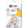 FIMO Soft Modelovacia hmota sada 12x25 g Pastel 12 farieb