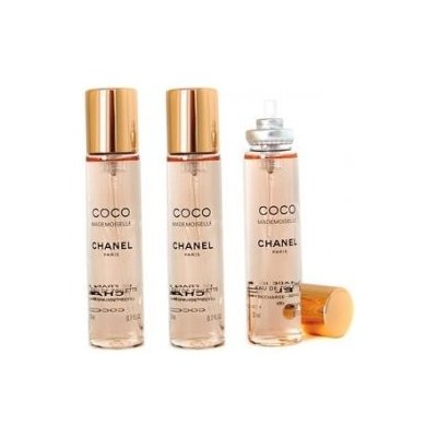 Chanel Coco Mademoiselle parfumovaná voda dámska 3 x 20 ml náplň