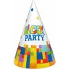 Party Párty čiapky Stavebnica 16x10cm 6ks