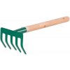 Hrabličky záhradné Strend Pro Herrison 9372B, 5 zubé, s násadou, hrable, ručné