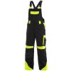 Canis (CXS) Pracovné nohavice s náprsenkou SIRIUS BRIGHTON skrátené - 58