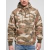 Pánska bunda Brandit Pull Over Windbreaker - wood camo L