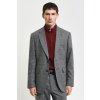 SAKO GANT SLIM CHECK SUIT BLAZER GRAPHITE