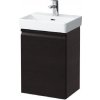 Laufen Pro S - Umývadlová skrinka s dvierkami, 42x32x58 cm, pánty vľavo, wenge H4833010964231