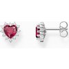 Thomas Sabo H2315-013-10 heart ear studs romance silver