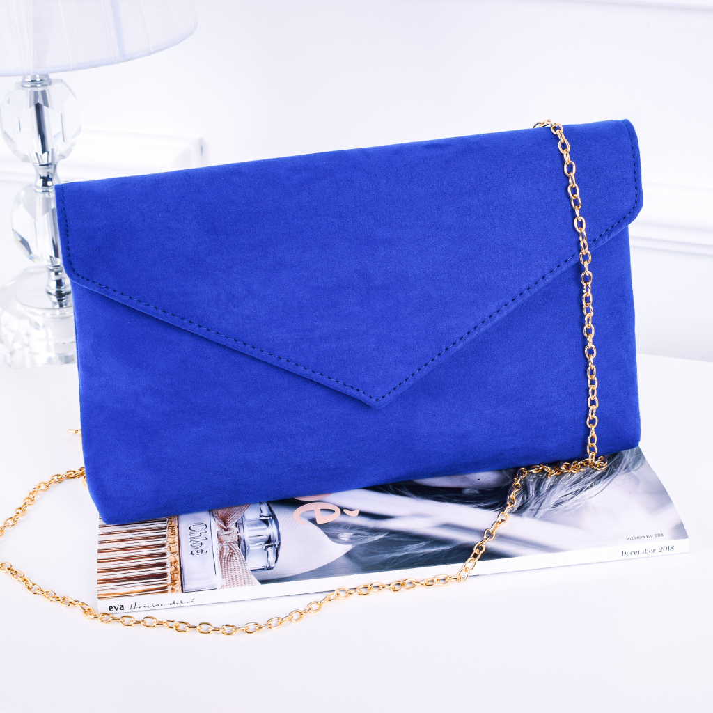 Semišová listová kabelka K-H2350 kráľovská modrá od 16,9 € - Heureka.sk