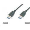 PremiumCord KU3AA2BK USB 3.0 prodlužovací A-A Super-speed 5Gbps, 9pin, 2m, černý