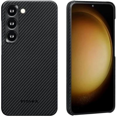 Púzdro Pitaka MagEZ 3 Case Samsung Galaxy S23+ čierne/sivé