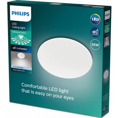 Philips 8719514431720 LED stropné svietidlo Moire 1x36W | 3800lm | 4000K- biela