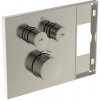 Ideal Standard CeraTherm Navigo Solos - Termostatická sprchová batéria pod omietku na kombináciu s 3-funkčnou hlavovou sprchou Solos, ušľachtilá oceľ A73894GN