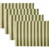 Podtácky pod taniere Rayas zelené 4 ks