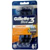 Gillette Blue3 jednorazový holiaci strojček 6ks