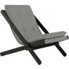 Karup Design deckchair BOOGIE - lehátko (skladacie) 65x88x75 cm grey black (lak)