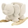 NATTOU Hojdačka Teddy plyš sloník ecru 10m+ 544009