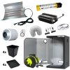 HPS set 250W s pachovým filtrem - 60x60x160cm
