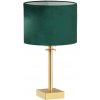 Argon | Argon 8106 - Stolná lampa ABBANO 1xE27/15W/230V mosadz/zelená | AR8106