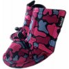 Jožánek Zimné topánočky softshell + fleece, ružový maskáč 18-24 M
