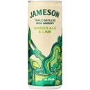 Jameson Ginger Ale & Lime 5 % 0,25 l (plech)