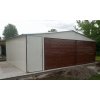 Plechová garáž 7x6m so sedlovou strechou