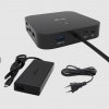 i-tec USB-C HDMI Dual DP Docking Station, Power Delivery 100W + zdroj 112W C31TRI4KDPDPRO100 I-Tec